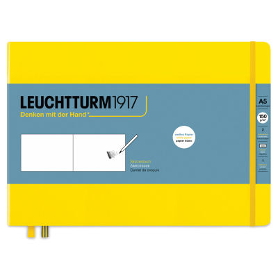 Leuchtturm1917 Sketchbook - Lemon, 5-3/4" x 8-1/4"