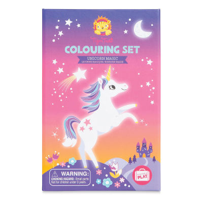 Tiger Tribe Unicorn Magic Coloring Set (Front of packaging)