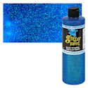 Chroma Glitter Tempera Paint - Blue Glitter, 16 oz