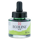Ecoline Liquid Watercolor with Dropper - Grass Green, jar