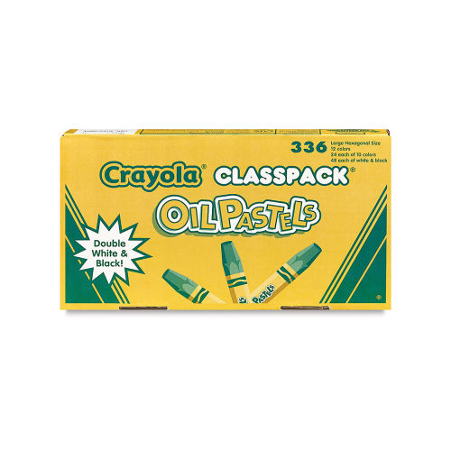 Crayola Opaque Colors Oil Pastels - Assorted, Red Orange, Red