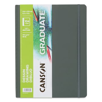 Open in modal - Canson Graduate Drawing Book - 8-1/2" x 11", front cover
