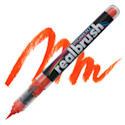 Karin Realbrush Pigment Marker - Orange Red, 4 mm, Brush Tip