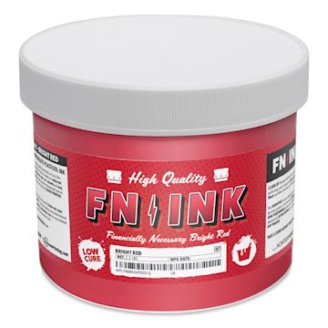 Open in modal - FN Ink Plastisol Screen Printing Ink - Bright Red, Quart