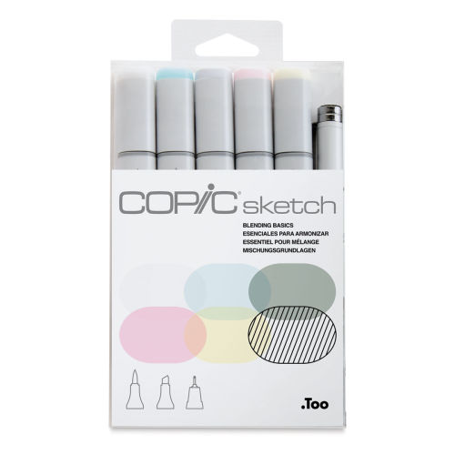 COPIC MARKER PENS - 12 SPRING COLOUR SET - GRAPHIC ART MARKERS