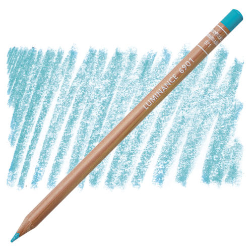 Caran d'Ache Luminance Colored Pencil - Chrysocolla Blue