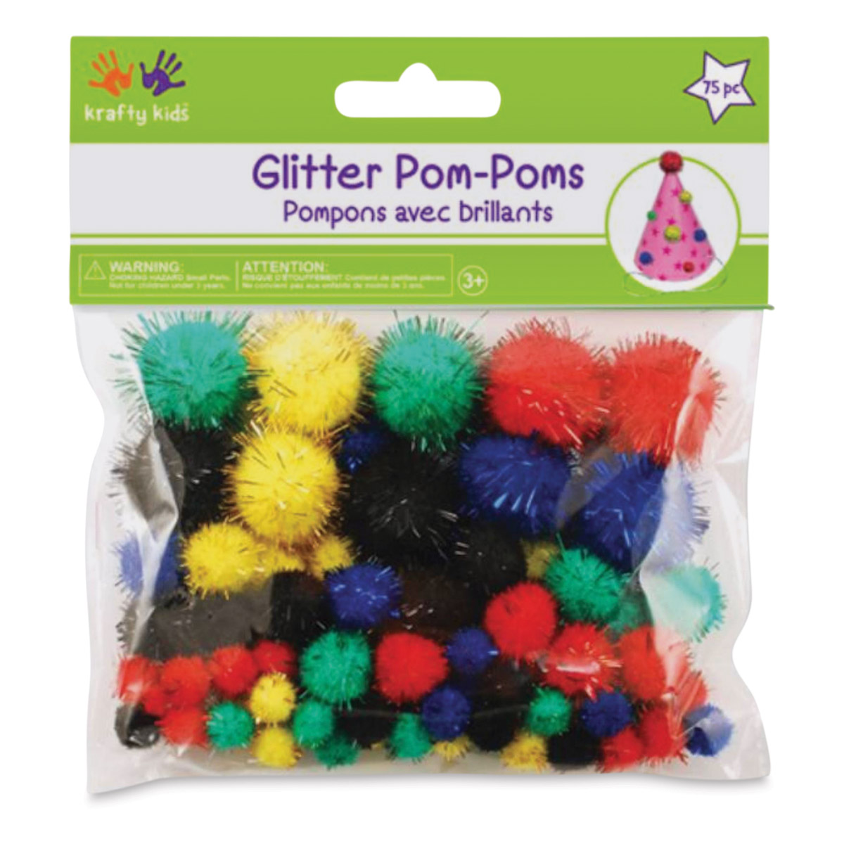 Glitter Tinsel Pom Poms / 1000pcs – Mr. Mintz Crafts