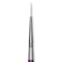 Silver Brush Silver Silk 88 Synthetic Brush - Short Handle, Script Liner, Size 10/0