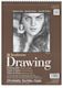 Strathmore 400 Series Drawing Paper Pads - 9" x 12", 24 sheets. Front of spriral bound pad.