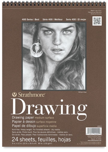 Strathmore Drawing Medium Paper Pad 6X8-24 Sheets