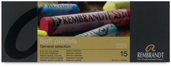 Rembrandt SOFT PASTELS GENERAL SELECTION 15 COLORS #31823017