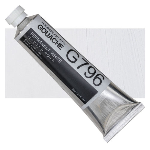Titanium White Gouache - 15ml tube - 60ml tube