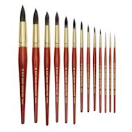 Blick Master Natural Pure Squirrel Round Brushes and Set