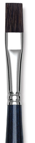 Cosmotop Sable Mix B Brushes - Closeup of Flat Wash Brush
