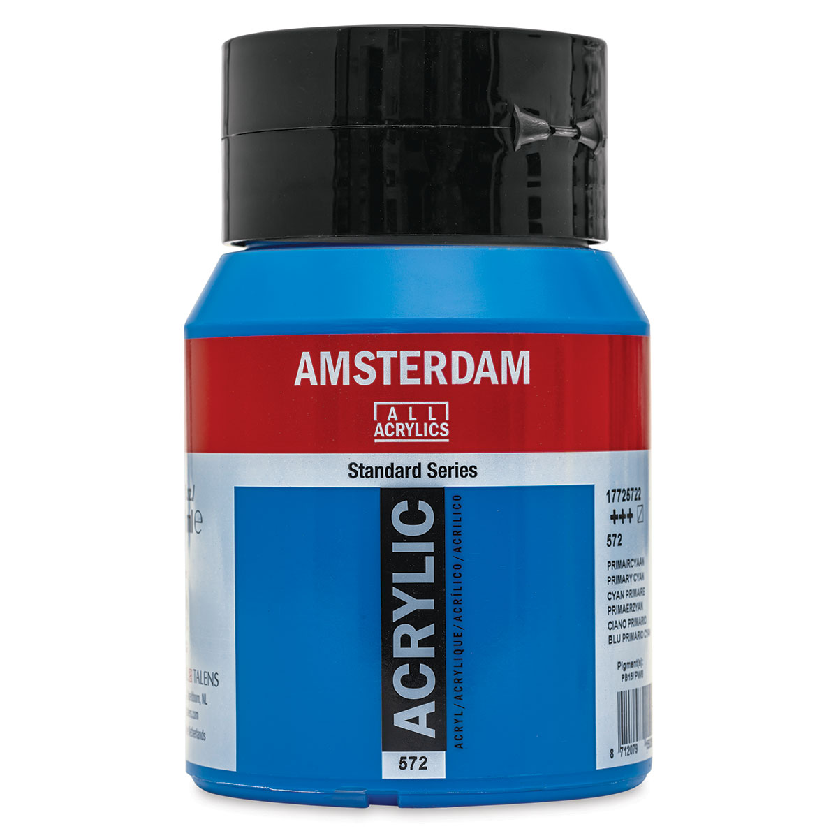 Amsterdam Standard Series Acrylic Paint - Transparent Yellow Medium, 120  ml, Tube