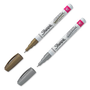 Sharpie Oil-Based Paint Marker - Gold and Silver, Extra Fine Point, Set of 2