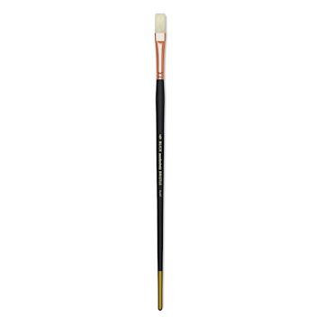 Open in modal - Blick Masterstroke Interlocking Bristle Brush - Flat, Long Handle, Size 6