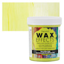 DecoArt Wax Effects Acrylic Paint - Hansa Yellow Light, 4 oz Jar
