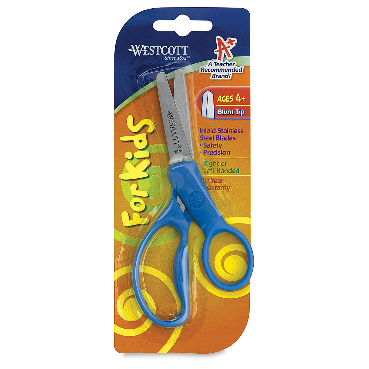 Westcott - Westcott Kids Safety Scissors, 5 1/2-Inch, Blunt