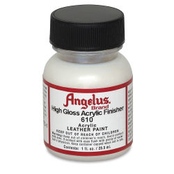 Angelus Leather Medium - 1 oz, Acrylic Finisher - High Gloss