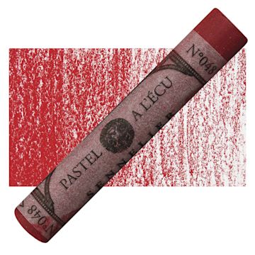 Open in modal - Sennelier Soft Pastel - Carmine 048 pastel and swatch