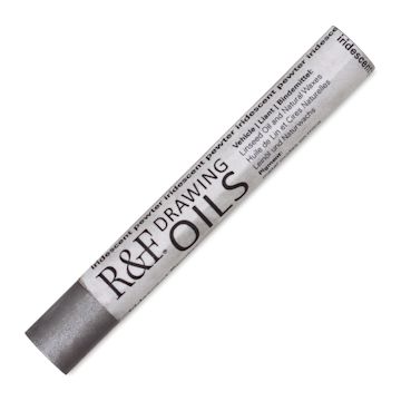 Open in modal - R&F Drawing Oil Stick -Iridescent Pewter, 12 ml