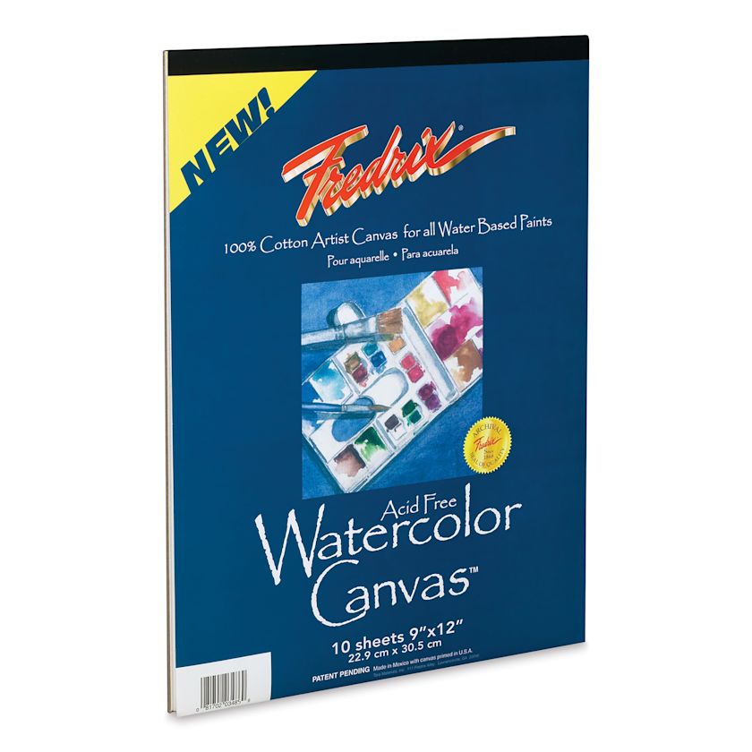 Fredrix Archival Watercolor Canvas Pads BLICK Art Materials
