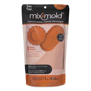 Open in modal - Brea Reese Mix2Mold Ceramic Resin - Terracotta, 500 g Bag - front