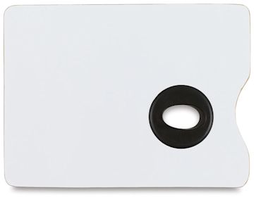 Open in modal - Richeson White Melamine Palettes - Single Rectangular palette shown