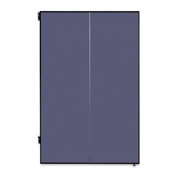 Open in modal - Screenflex Study Carrel - 2 Panel, Blue