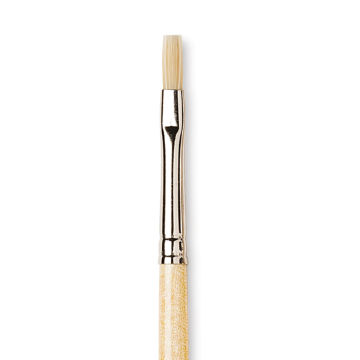 Da Vinci Chuneo Synthetic Hog Bristle Brush - Bright, Size 2 (Close-up)