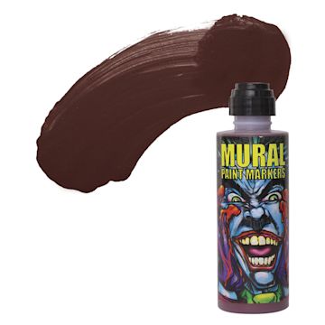 Open in modal - Chroma Mural Paint Marker - Brick, 4 oz Can and swatch