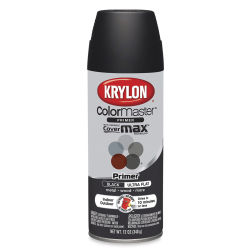 Krylon Spray Paint - Black Primer, 12 oz Can