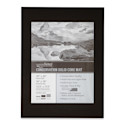 Crescent Select Conservation Solids Pre-Cut Mat - Deep Black, 8 ply, 18" x 24"