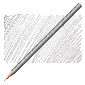 Open in modal - Caran d'Ache Grafwood Pencil - F pencil and swatch