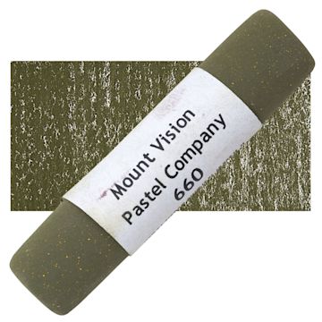 Open in modal - Mount Vision Handmade Pastel - Pea Green 660 pastel and swatch