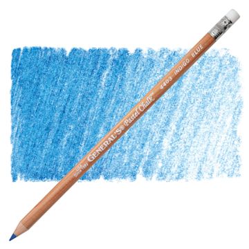 Open in modal - General's Pastel Chalk Pencil - Indigo Blue pencil and swatch