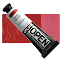 Golden Open Acrylics - Pyrrole Red Dark, 2 oz Tube