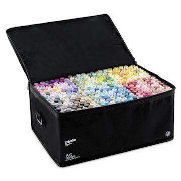 Open in modal - Ohuhu Honolulu B Dual Tip Marker Sets - Set of 320, Assorted, in packaging