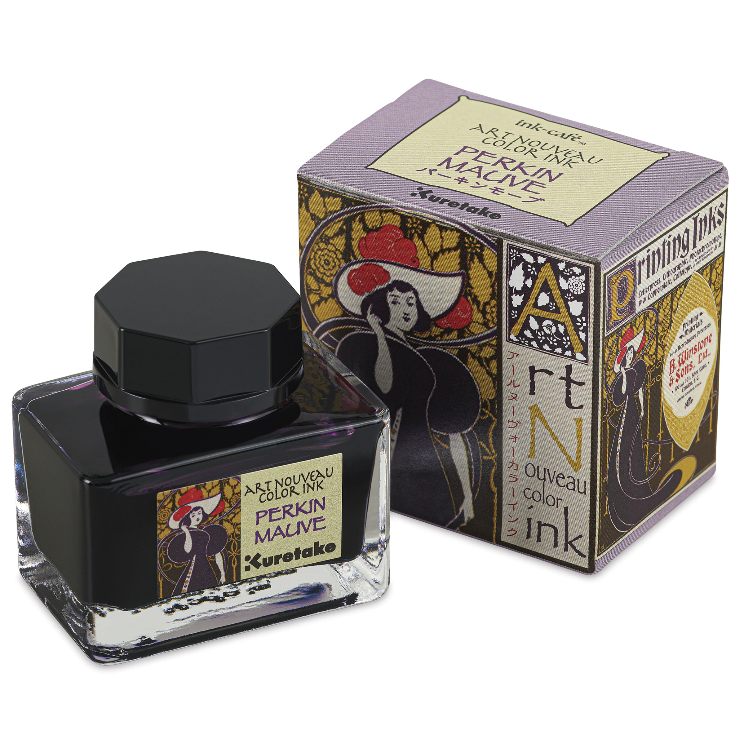 Kuretake Ink-Café Art Nouveau Inks | BLICK Art Materials