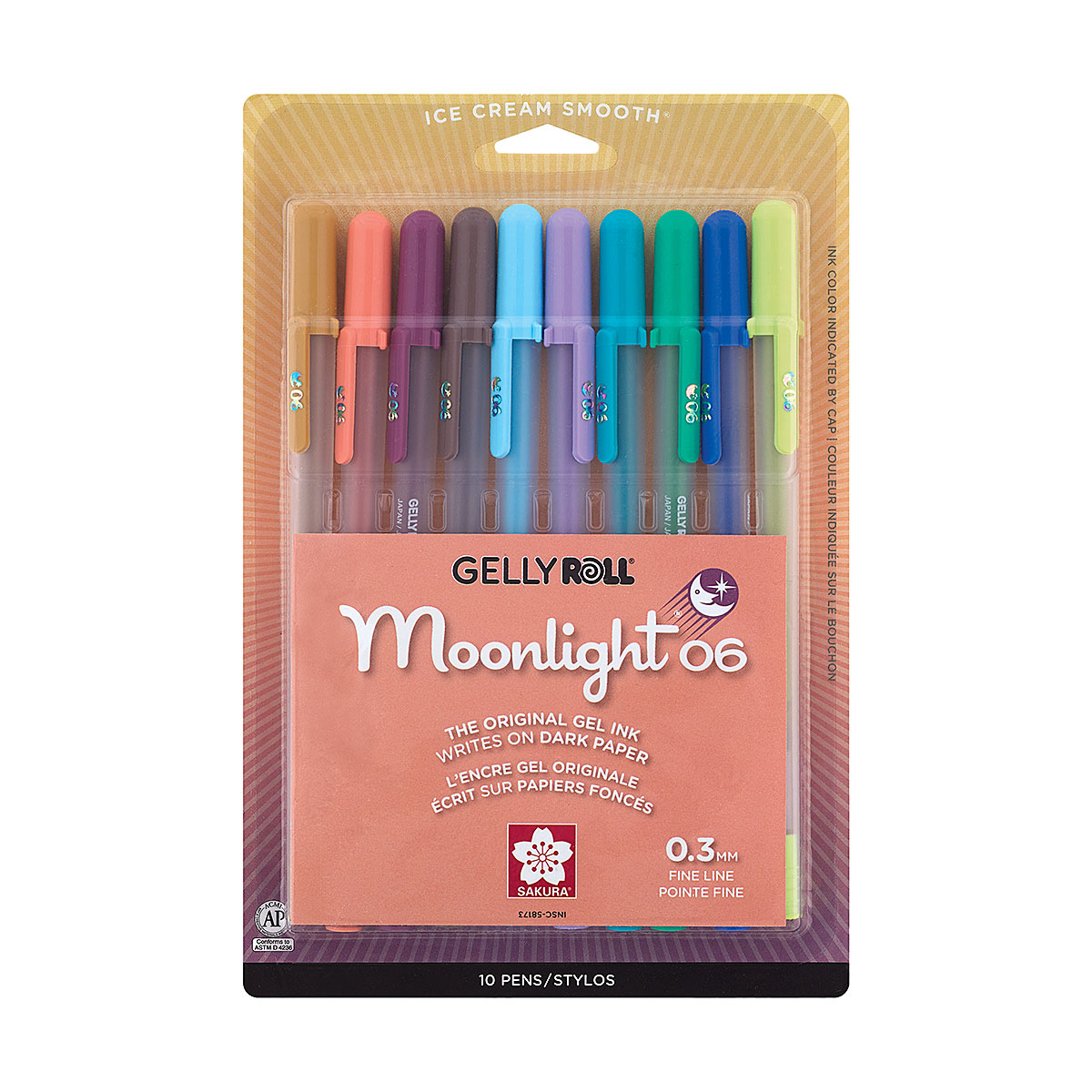 Sakura Gelly Roll Moonlight Pens - Assorted Colors, Set of 25