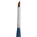 Silver Brush BelleAqua Travel Brush - Dagger, Short Handle, Size 1/8