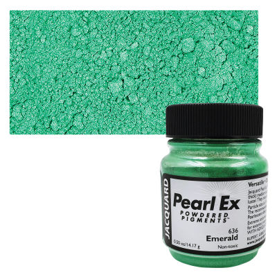 Jacquard Pearl-Ex Pigment - 0.5 oz, Emerald