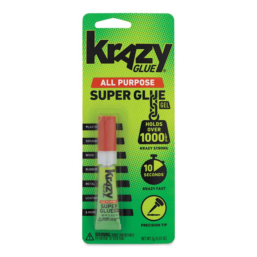 Krazy Glue All Purpose Super Glue Gel BLICK Art Materials