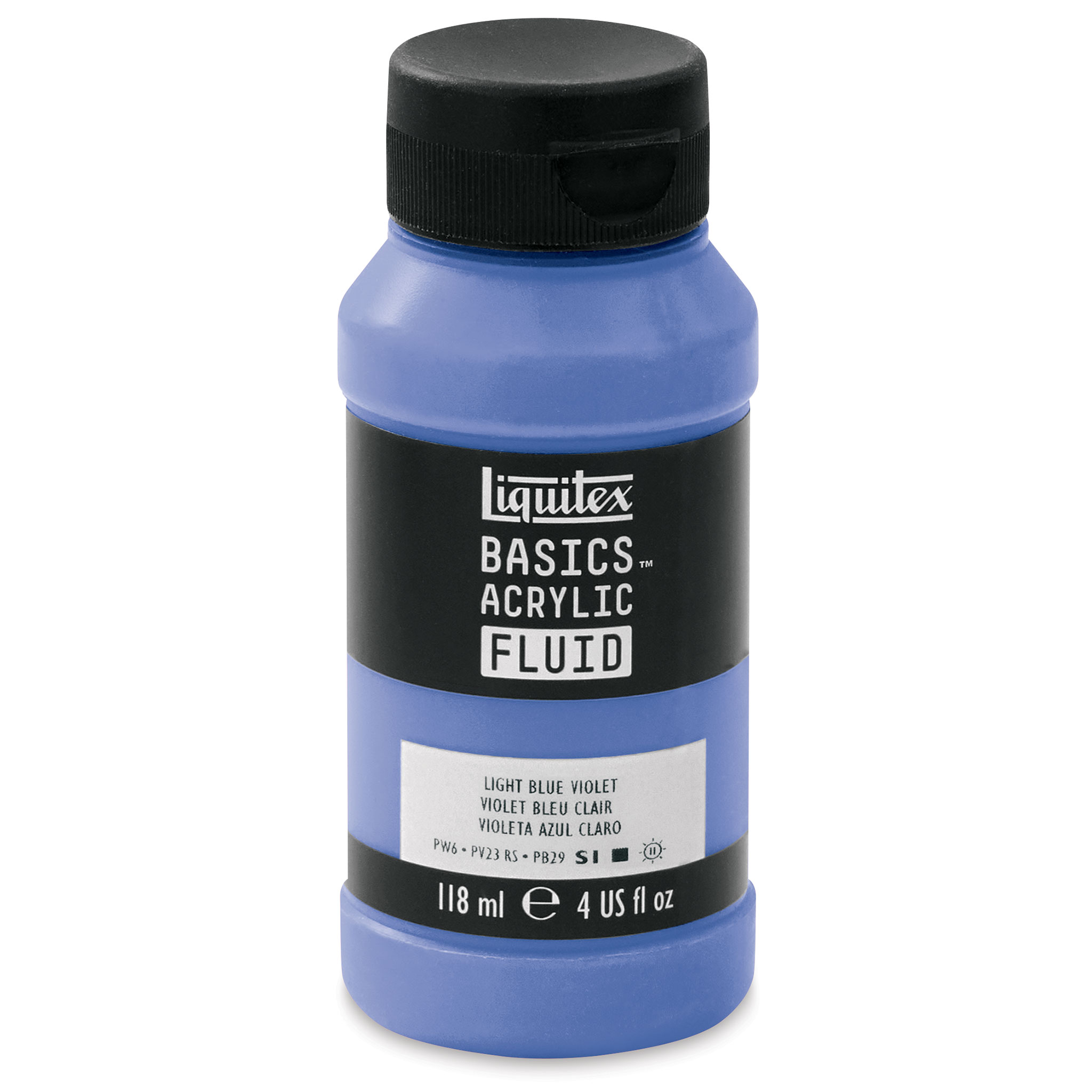 Liquitex Basics Acrylic Paint Light Blue Permanent 4 oz