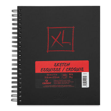 Canson XL Sketch Book - 8-1/2" x 11", 100 Sheets