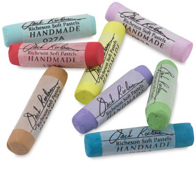 Richeson Handmade Soft Pastels - Various colors of Full sticks shown