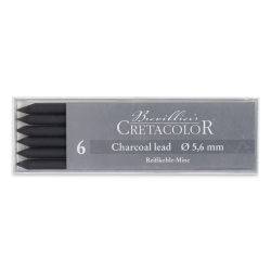 Cretacolor Leads - Charcoal, Soft, Box of 6