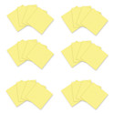 Post-it Recycled Super Sticky Notes - Canary Yellow, 3" x 3", Pkg of 24
