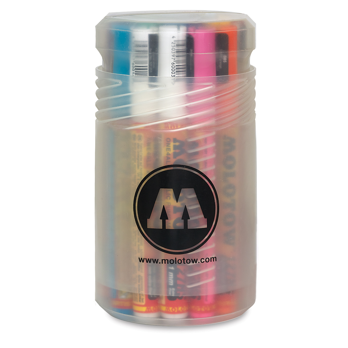 Molotow One4All Acrylic Paint Markers 4 Mm Neon Orange Fluorescent 218  [Pack Of 3] (3PK-227.230)